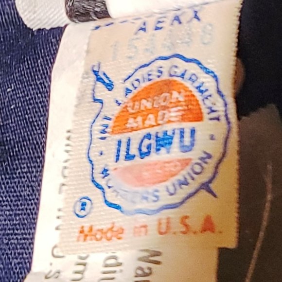 Navy Polka Dot Midi Dress - Picture 6 of 6